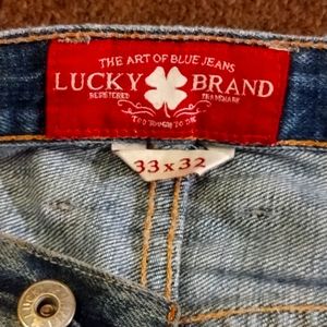MEN'S 33 x 32 Lucky Jeans